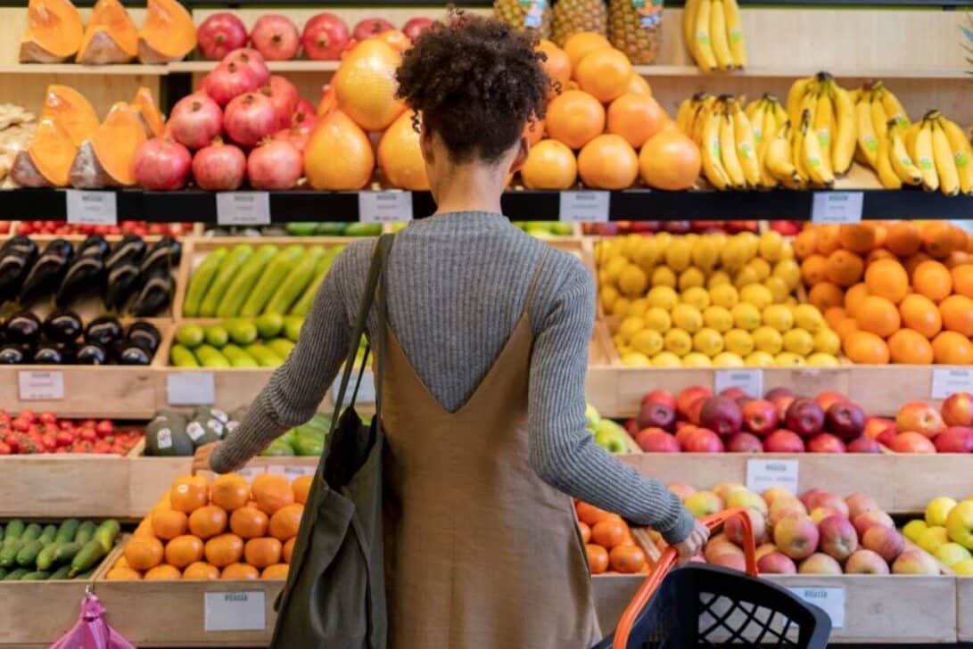 Supermercado Mulher Compras