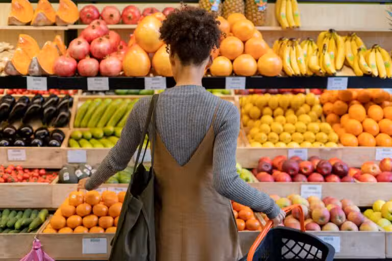 Supermercado Mulher Compras