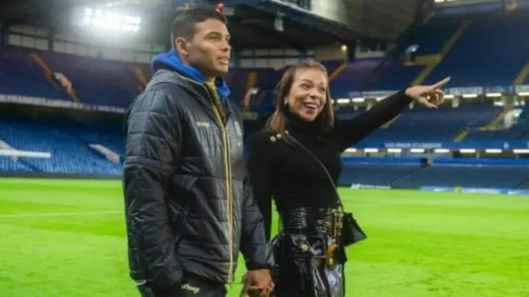 Thiago Silva e Belle Silva
