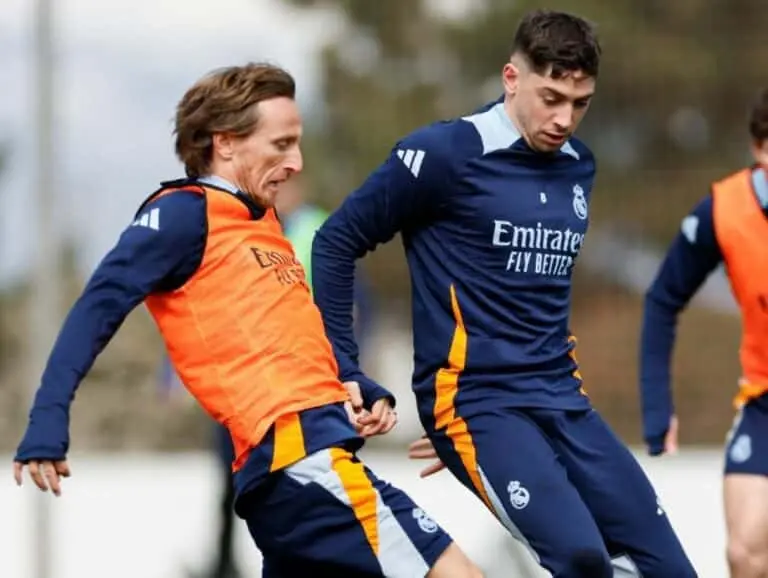 Treino do Real Madrid