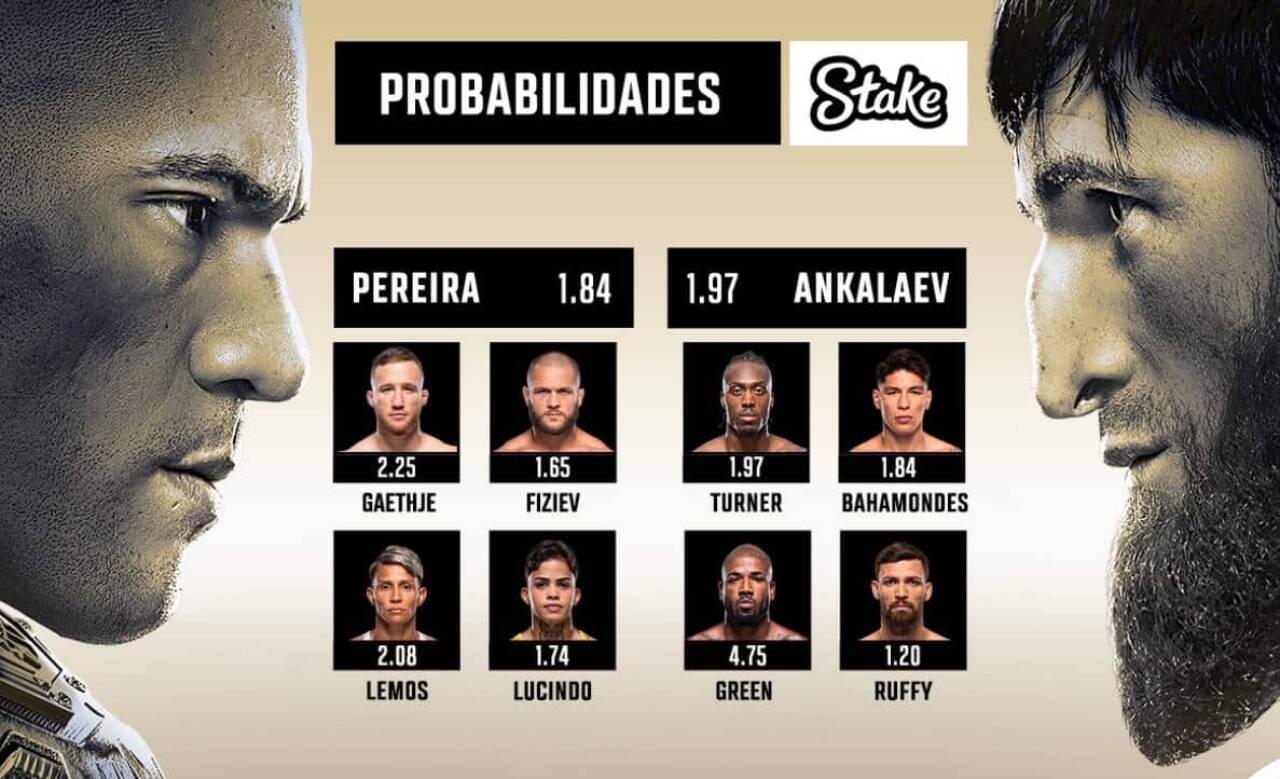 Onde assistir ao vivo UFC 313 com Alex Poatan x Magomed Ankalaev neste sábado