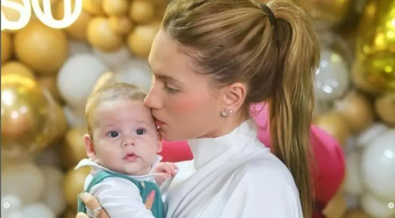 Virginia e filho José Leonardo