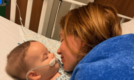Virginia em hospital com Zé Leonardo