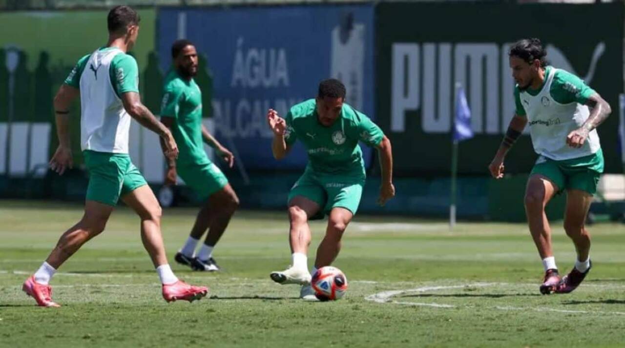 Palmeiras intensifica treinos com Vitor Roque para semifinal do Paulistão contra o São Paulo