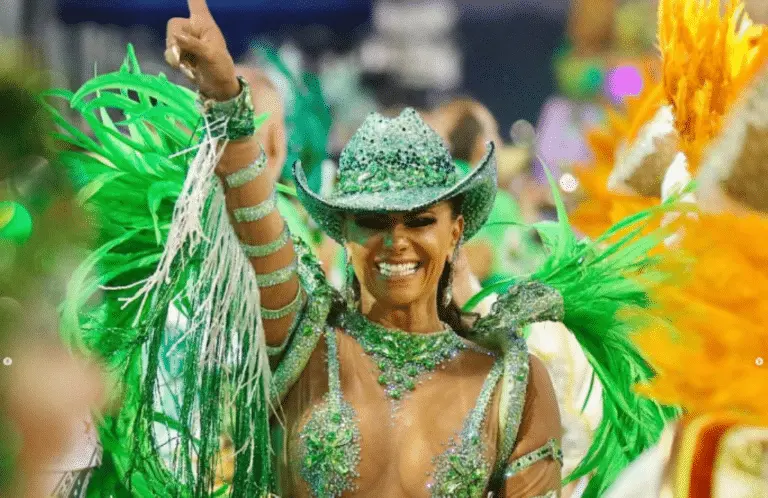 Viviane Araujo no Carnaval