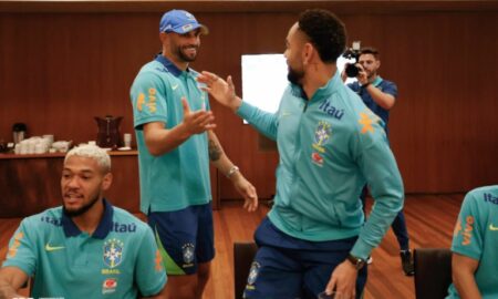 Weverton se juntou à delegação em Brasília