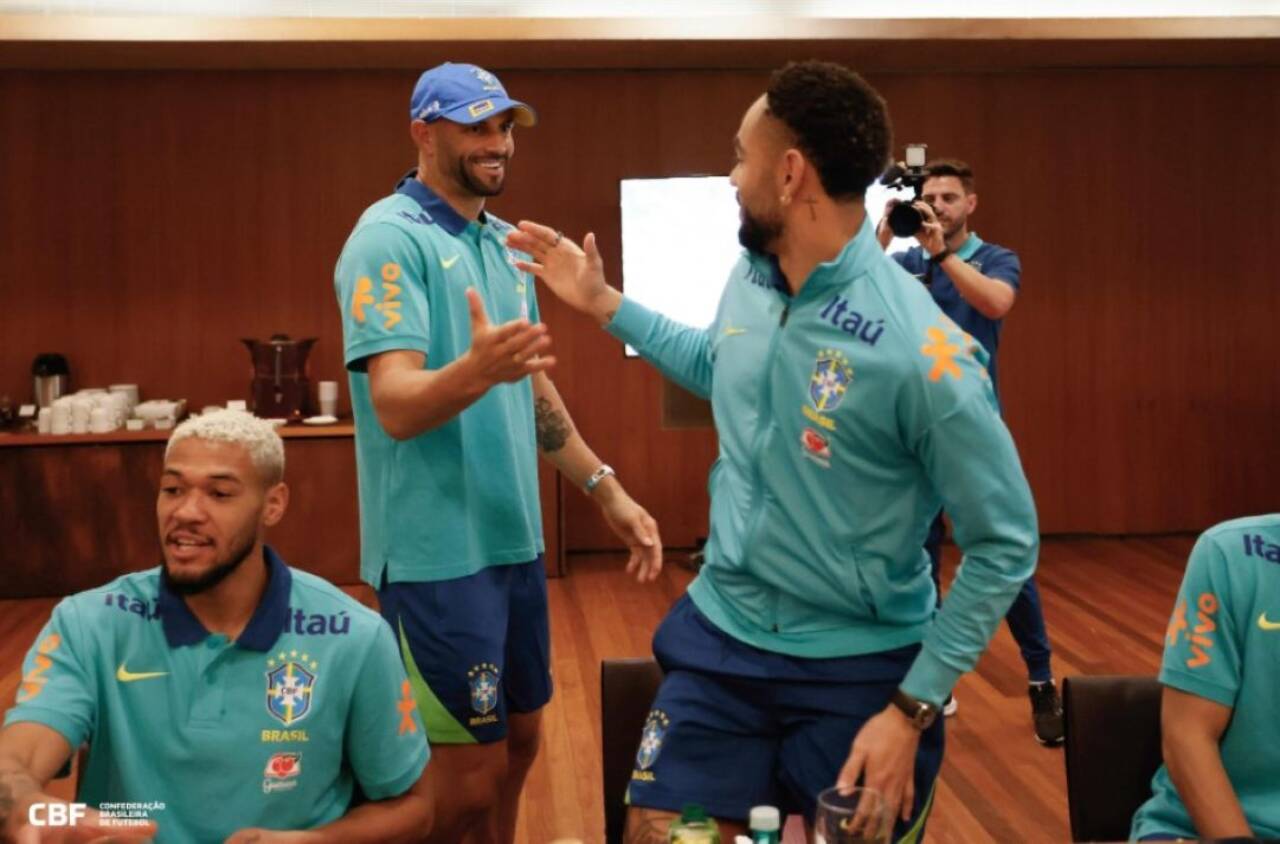 Weverton se juntou à delegação em Brasília
