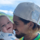 Zé Felipe com o filho