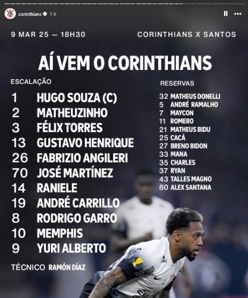 escalçao corinthians