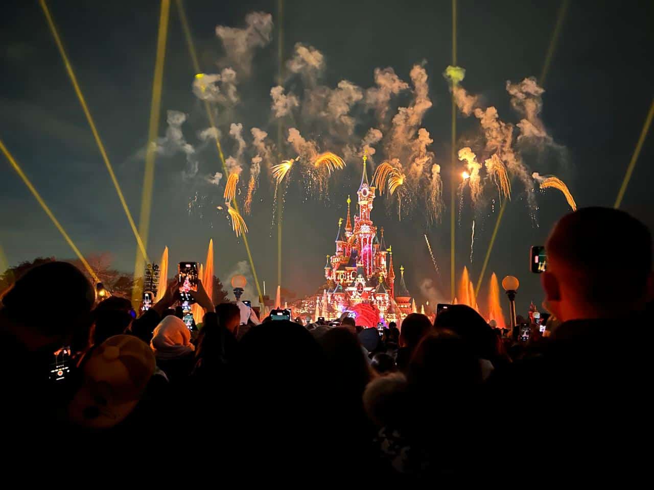 Fogos Disney Paris