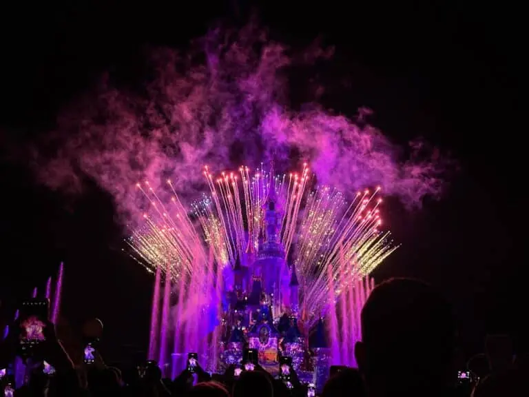 Fogos Disney Paris - Foto Mix Vale