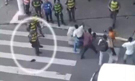 Ambulante senegalês morre após confusão com PM