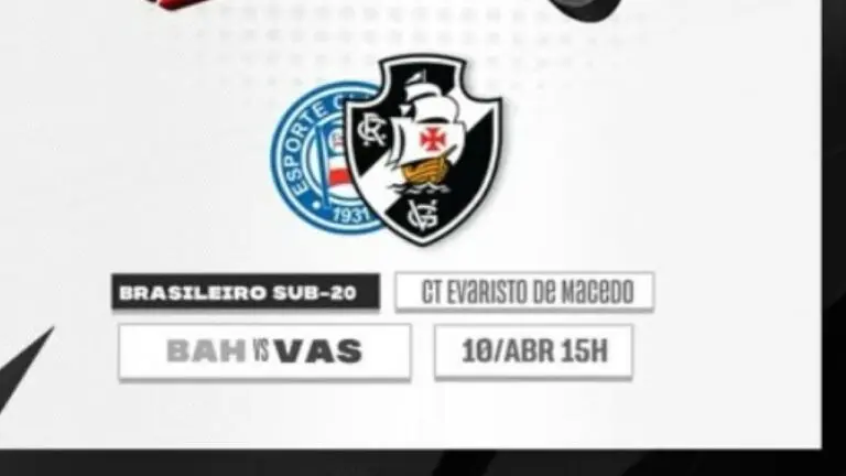 Bahia x Vasco Sub20