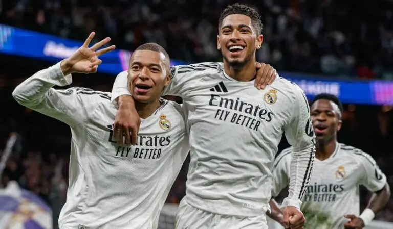 Bellingham, Mbappe e Vini Jr
