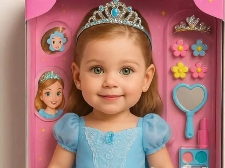 Boneca IA Maria Flor Sou Flolo