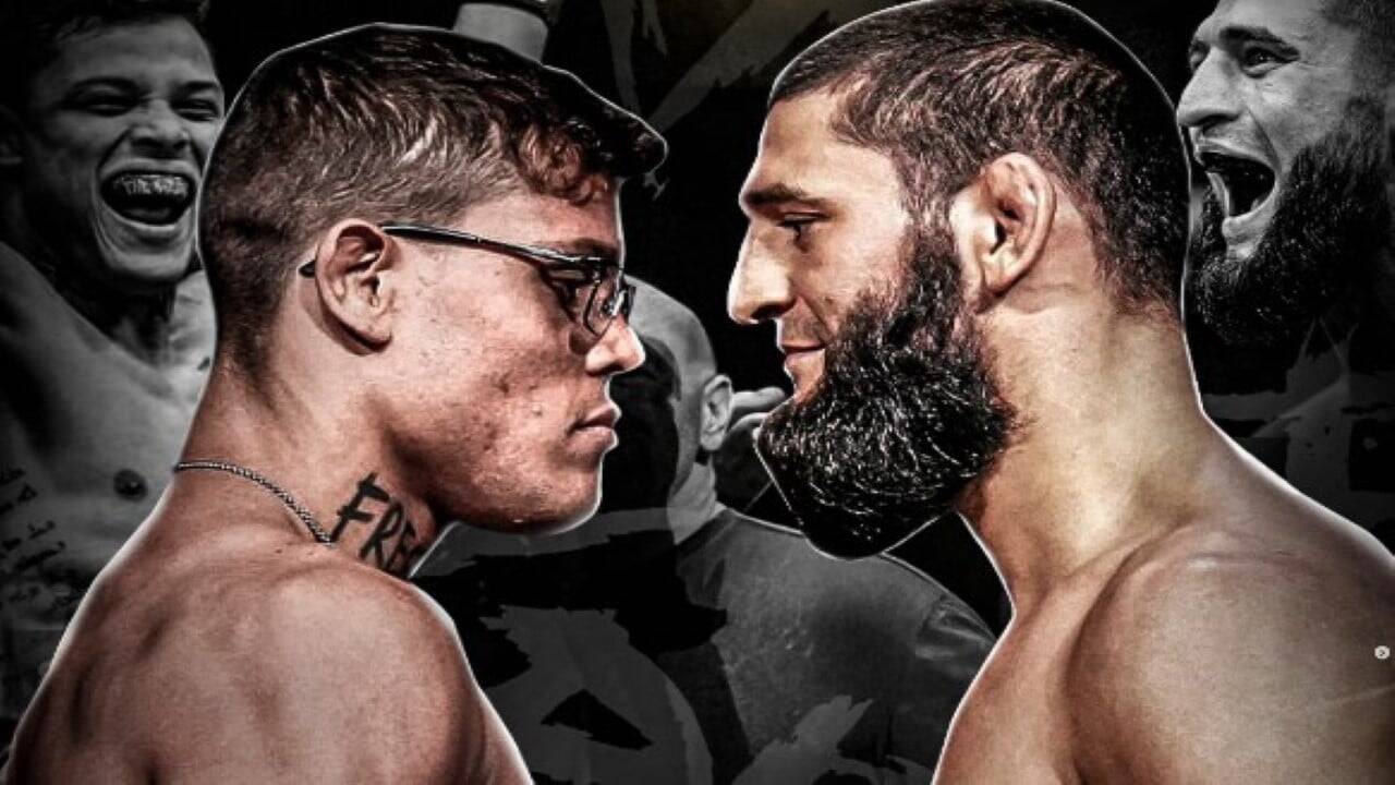 Caio Borralho desafia Khamzat Chimaev no UFC