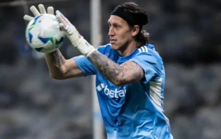 Cassio, goleiro do Cruzeiro