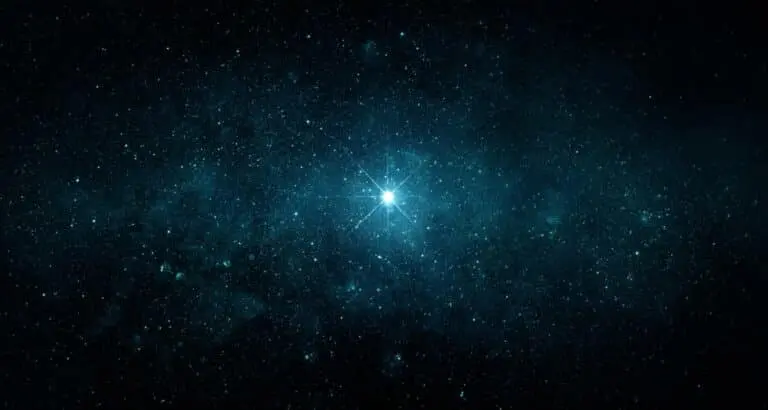 Céu estrelado, estrela