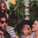 Chay e Laura com os filhos