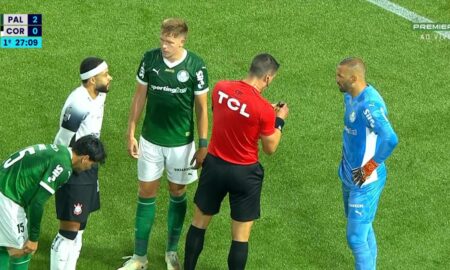 Confusão no jogo Palmeiras e Corinthians