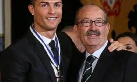 Cristiano Ronaldo e Aurélio Pereira