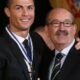 Cristiano Ronaldo e Aurélio Pereira