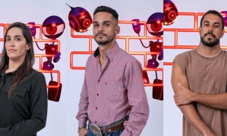 Daniele Hypólito, João Pedro e Maike