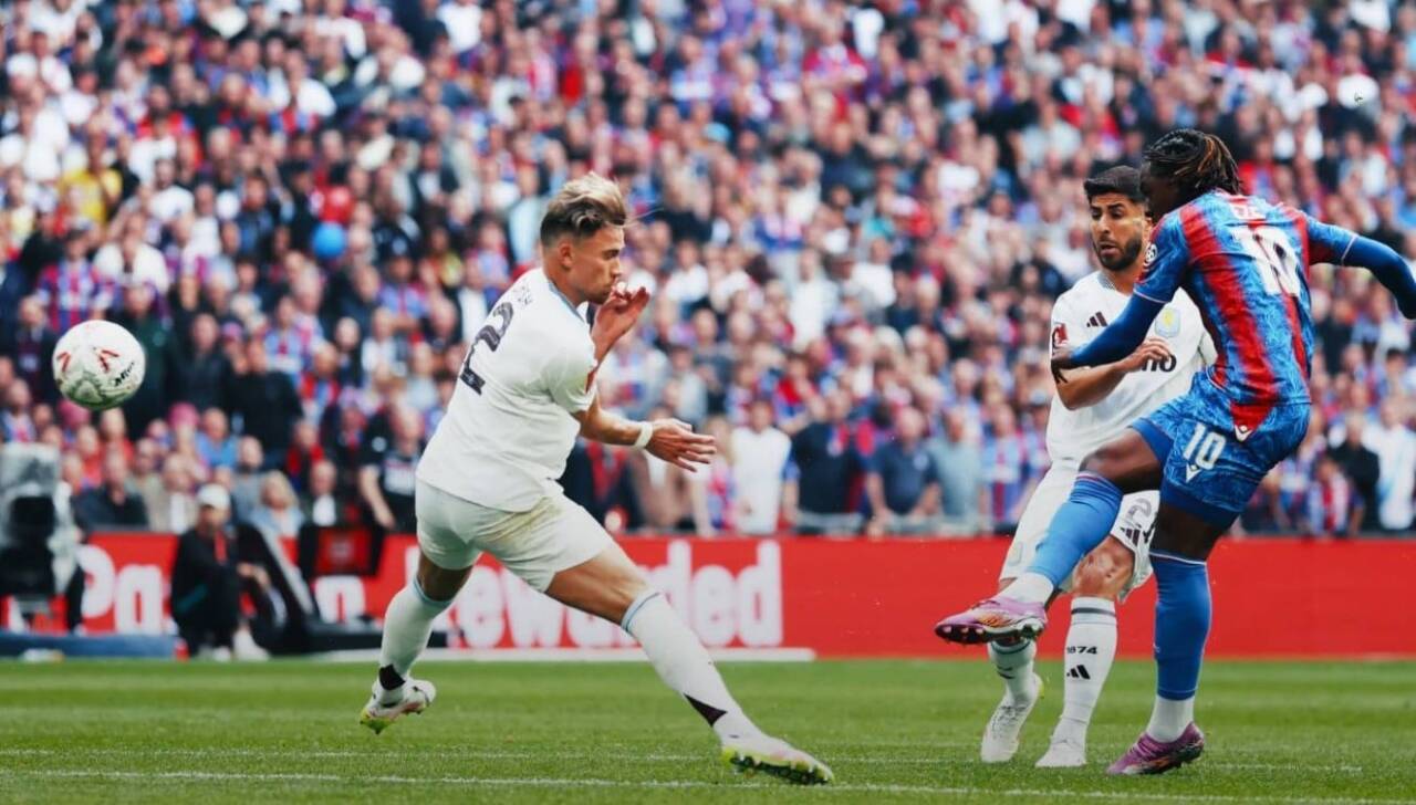 Eze shines with goal at 30th minute: Crystal Palace leads Aston Villa in FA Cup semifinal