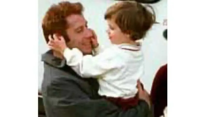 Filho e John Travolta.