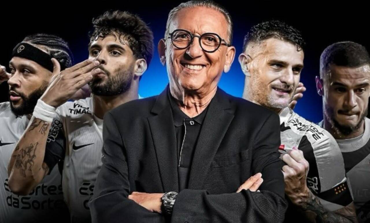 Galvão Bueno retorna para narrar Corinthians x Vasco no Prime Video