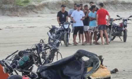 Girocóptero cai e dois homens morrem