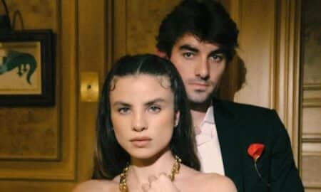 Giulia Be e noivo