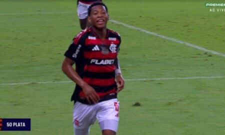 Gol Plata Flamengo - Foto: Premiere