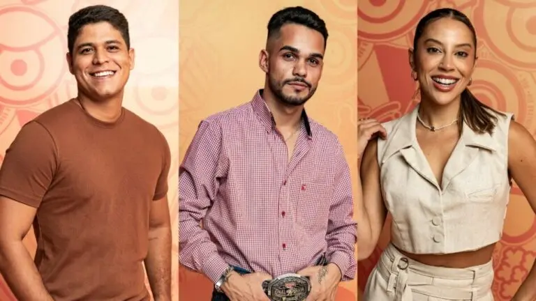 Guilherme, João Pedro e Renata disputam a final. (Foto: Fábio Rocha, Globo)
