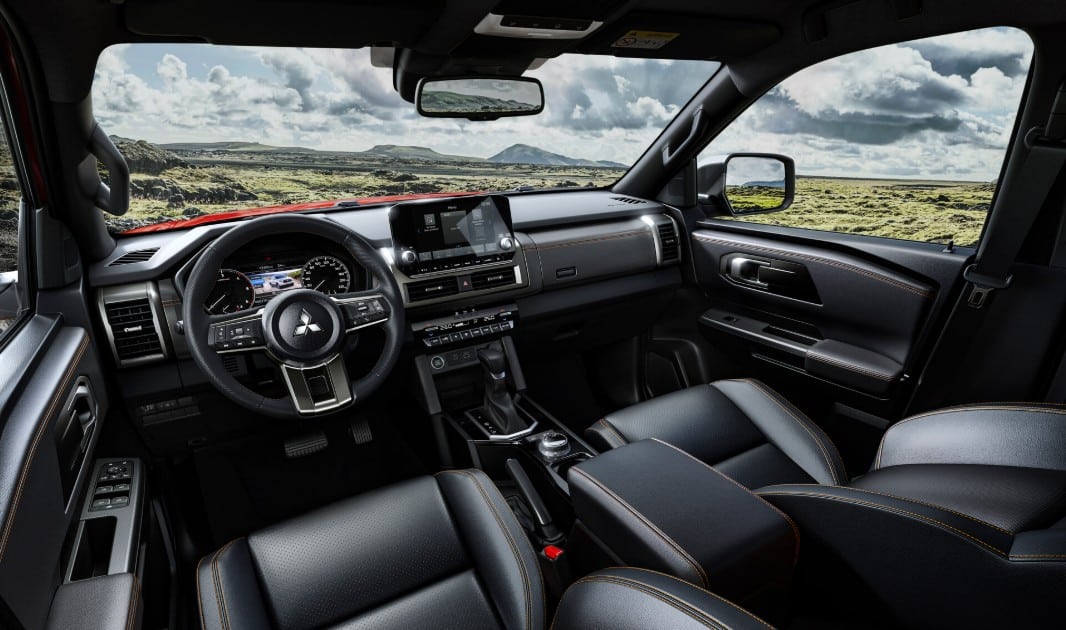Interior da Nova Mitsubishi Triton