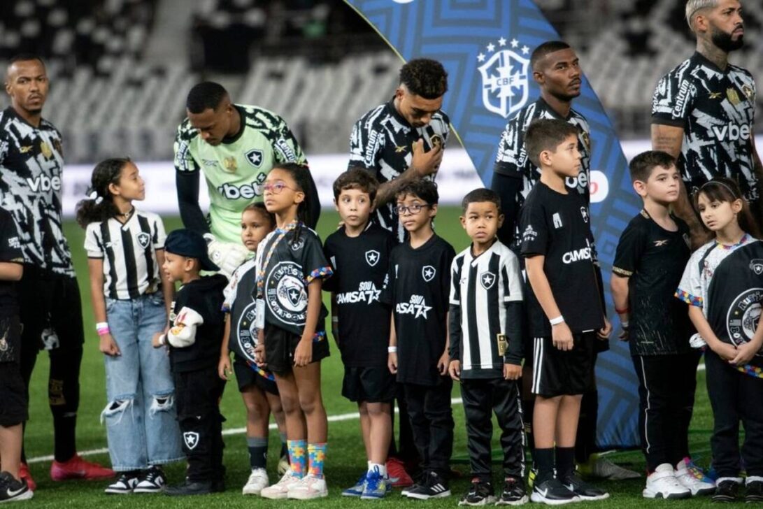 Jogadores do Botafogo