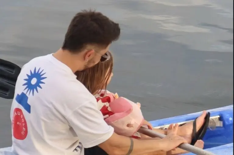 Junior Lima e filha