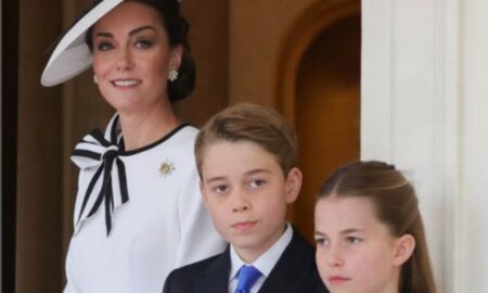 Kate Middleton, principe George e princesa Charlotte