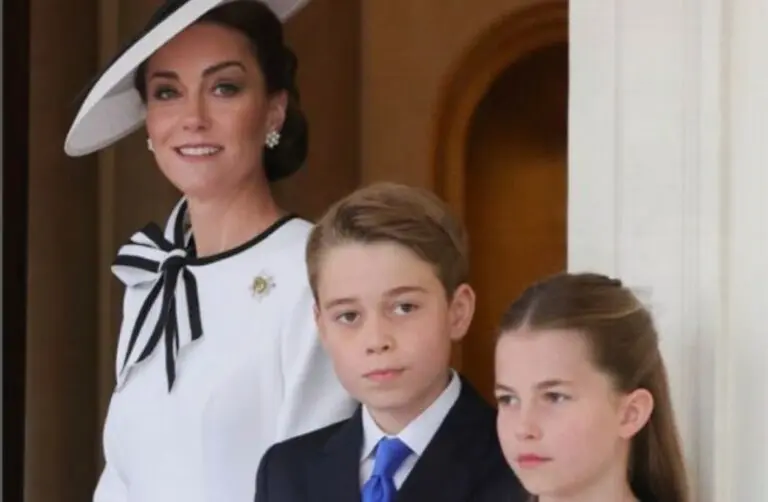 Kate Middleton, principe George e princesa Charlotte