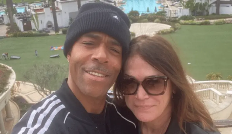 Kim Delaney e marido