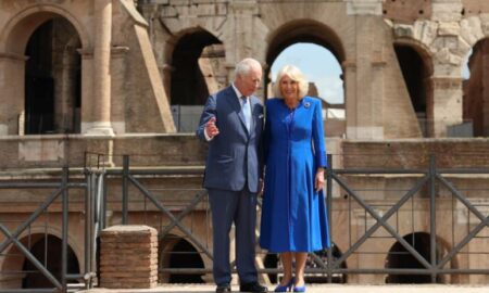 King and Queen visit Italy