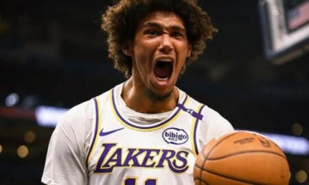 Lakers em jogo da NBA