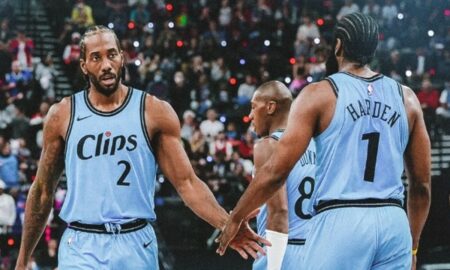 Leonard e Harden no LA Clippers