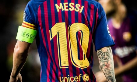 Lionel Messi pelo Barcelona
