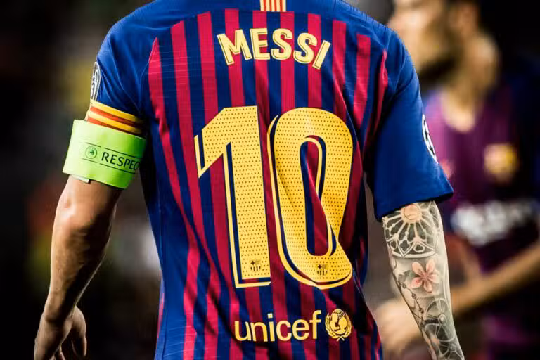 Lionel Messi pelo Barcelona