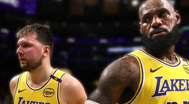 Luka e Lebron - Foto: Lakers
