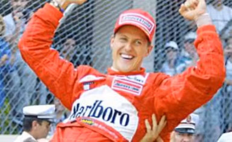 Michael Schumacher campeao - Foto: Instagram