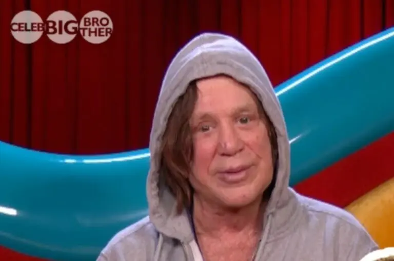 Mickey Rourke.