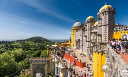 Palácio da Pena em Portugal