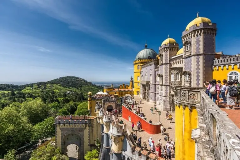 Palácio da Pena em Portugal